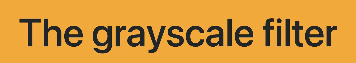 This image displays black text on an orange background color.