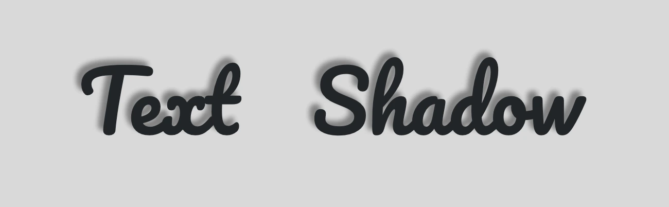 A shadow of -5px -5px 5px gray