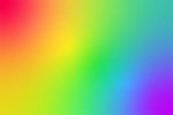 Rainbow colors with linear gradient technique.