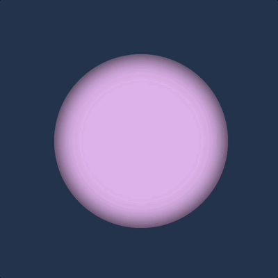 CSS flipping card animation on hover. This gif shows a levander cyclic shape which rotates along the Y axis when we hover over it.