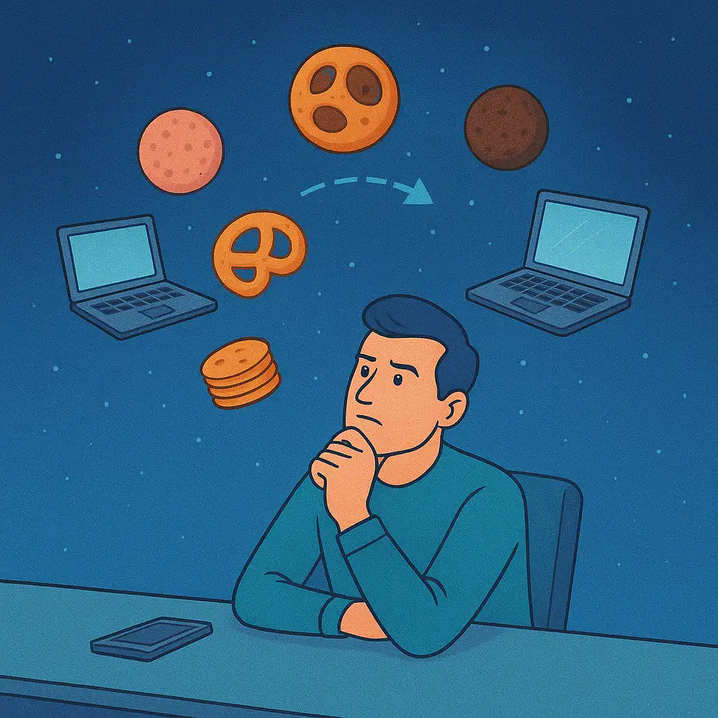 Why are internet cookies called cookies