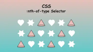 Image showing different shapes. They all have the same color apart from cones that have different based on the CSS nth-of-type selector.