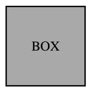 css variables: A box with darkgray background color and a title with 40 pixels font size.
