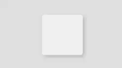 A light gray box with gray shadow effect at the bottom right sides
