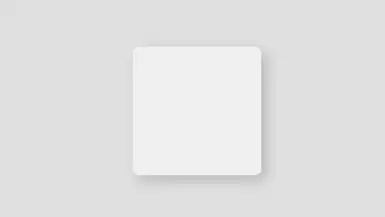 A light gray box with gray shadow effect at the bottom right sides
