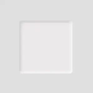 A gray box with inset dark shadow at the top left sides and light shadow at the bottom right sides