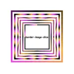 Borders effects made with CSS gradients and the border-image-slice CSS property