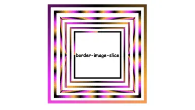 Borders effects made with CSS gradients and the border-image-slice CSS property